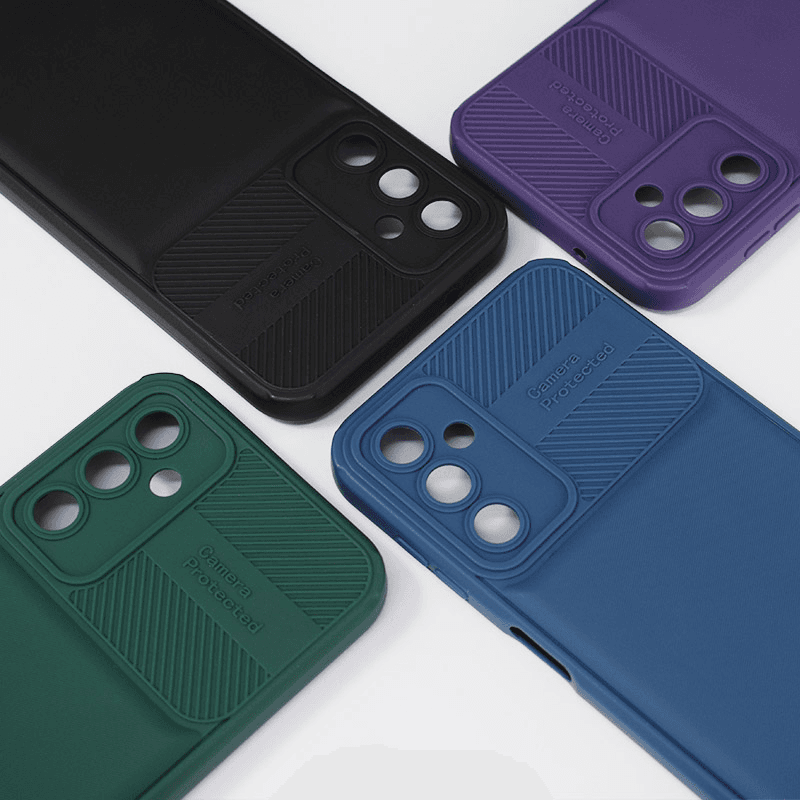 Maska Camera Protected za Samsung A14 4G/ A145R/ A14 5G/ A146B . boja black, purple, blue, green - Maske za telefone