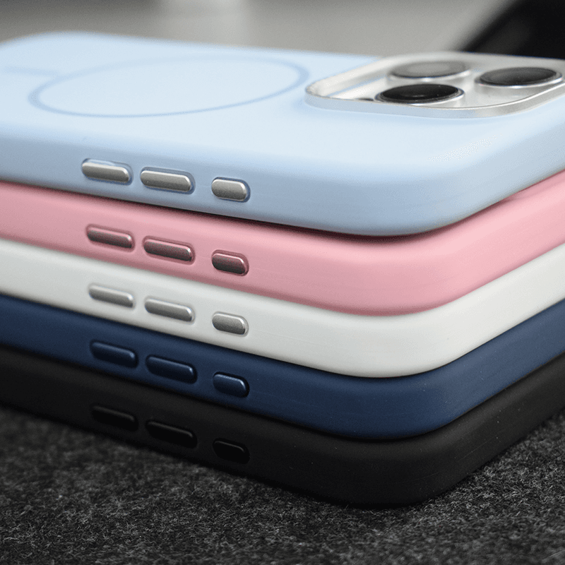 Mag case Case Nanobit Pure for iPhone 16 navy blue - Maske za telefone