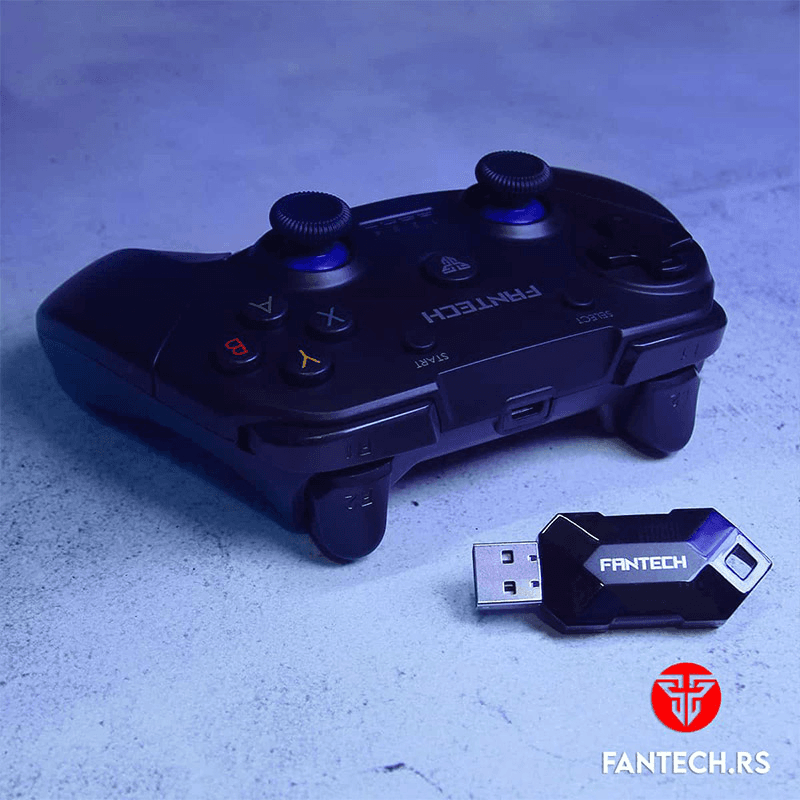Joypad wireless Fantech WGP12 Revolver crni - Gejmpad za PS5