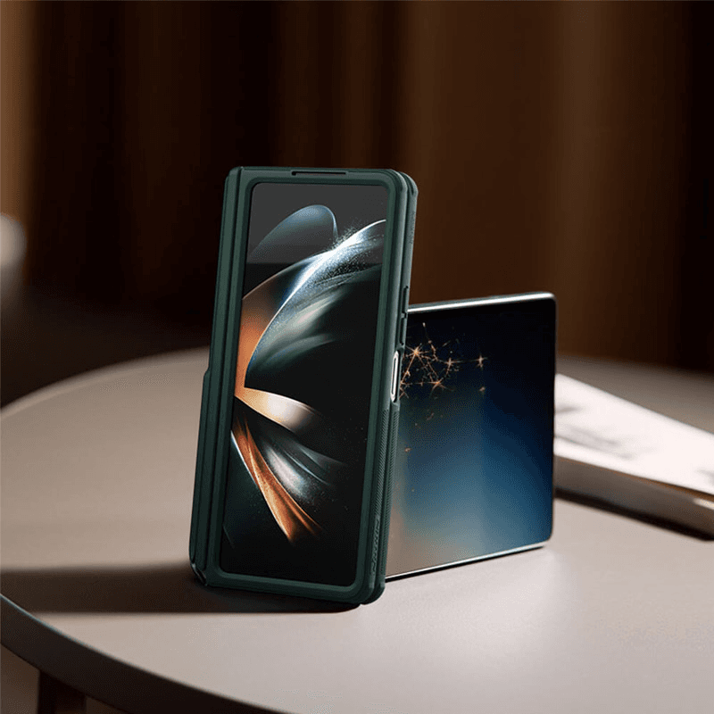Чехол Nillkin Super Frosted Shield Fold для Samsung Galaxy Z Fold 5 5G/ F946B синий - Maske za telefone