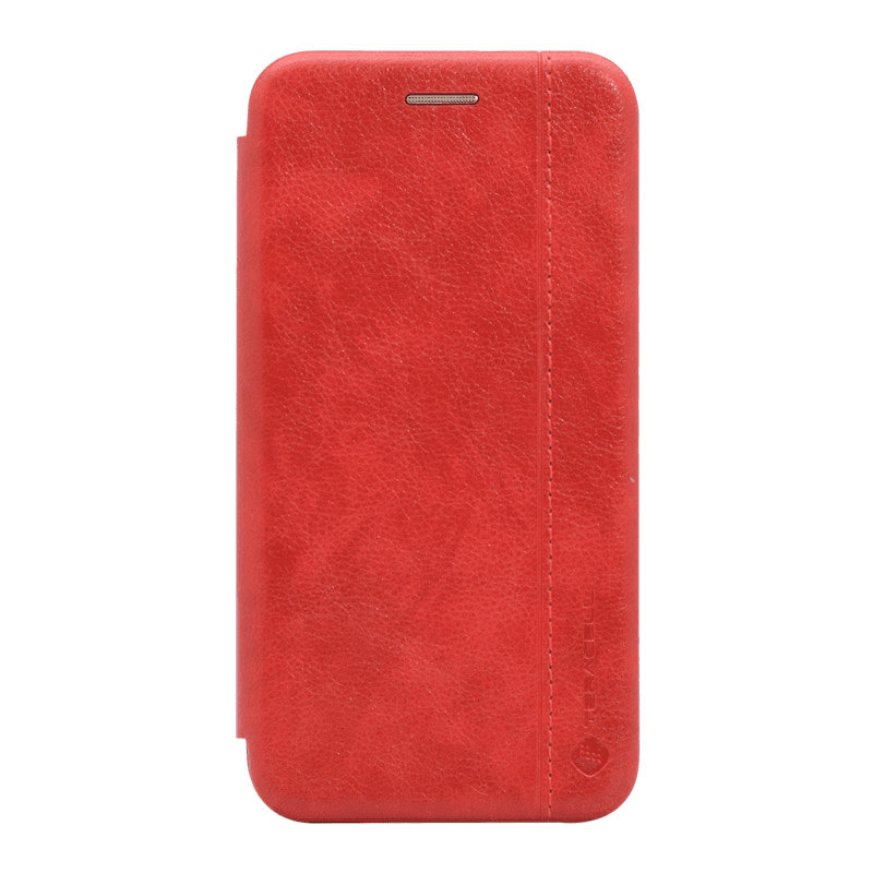 Maska na preklop Teracell Leather za Samsung Note 10 Lite/ N770F/ A81/ A815F boja black, red - Maske za telefone