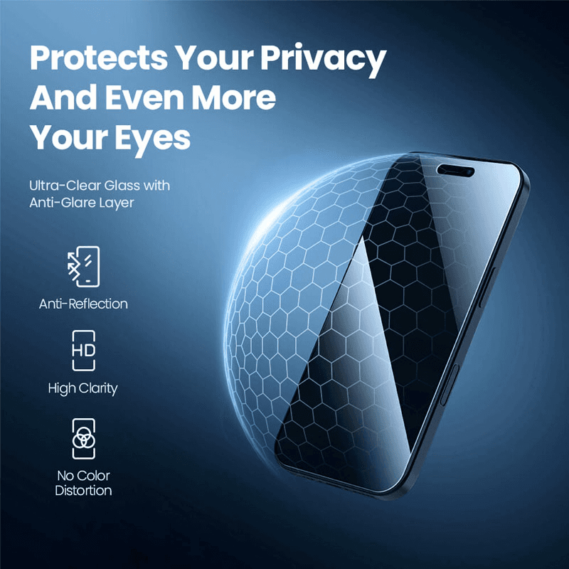 Защитное стекло Nillkin Guardian Privacy для iPhone 17 Pro Max чёрное - Zaštitno staklo