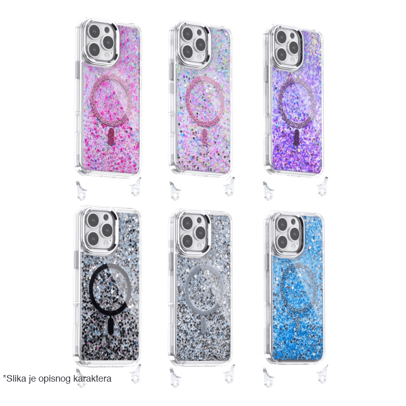 Чехол Mag Case Glue для iPhone 16 розовый - Maske za telefone