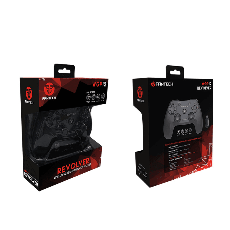 Joypad wireless Fantech WGP12 Revolver crni - Gejmpad za PS5