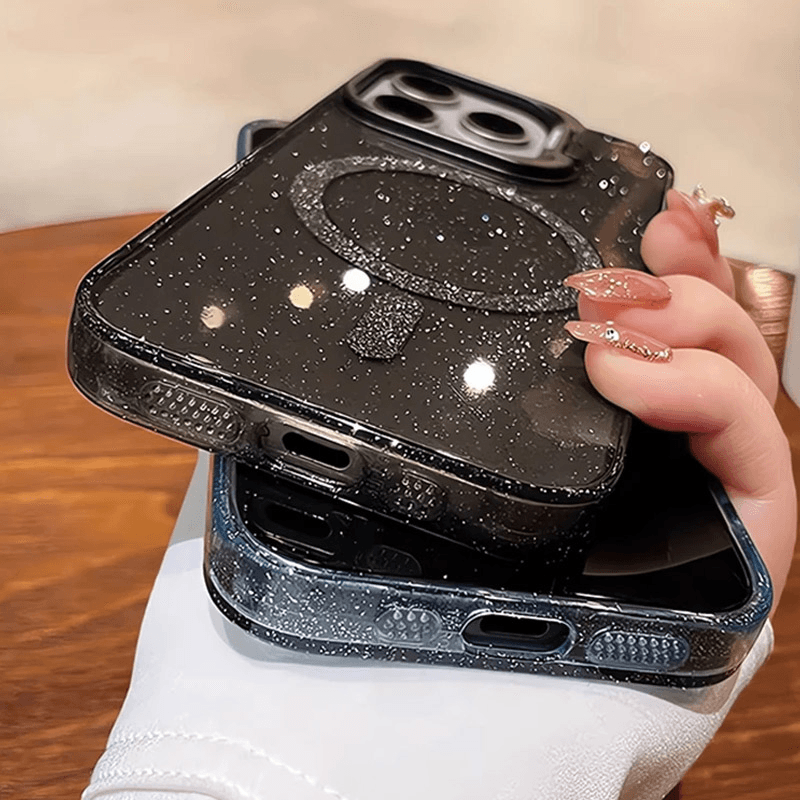 Чехол Mag Case Bling Camera Bracket для iPhone Air серебряный - Maske za telefone
