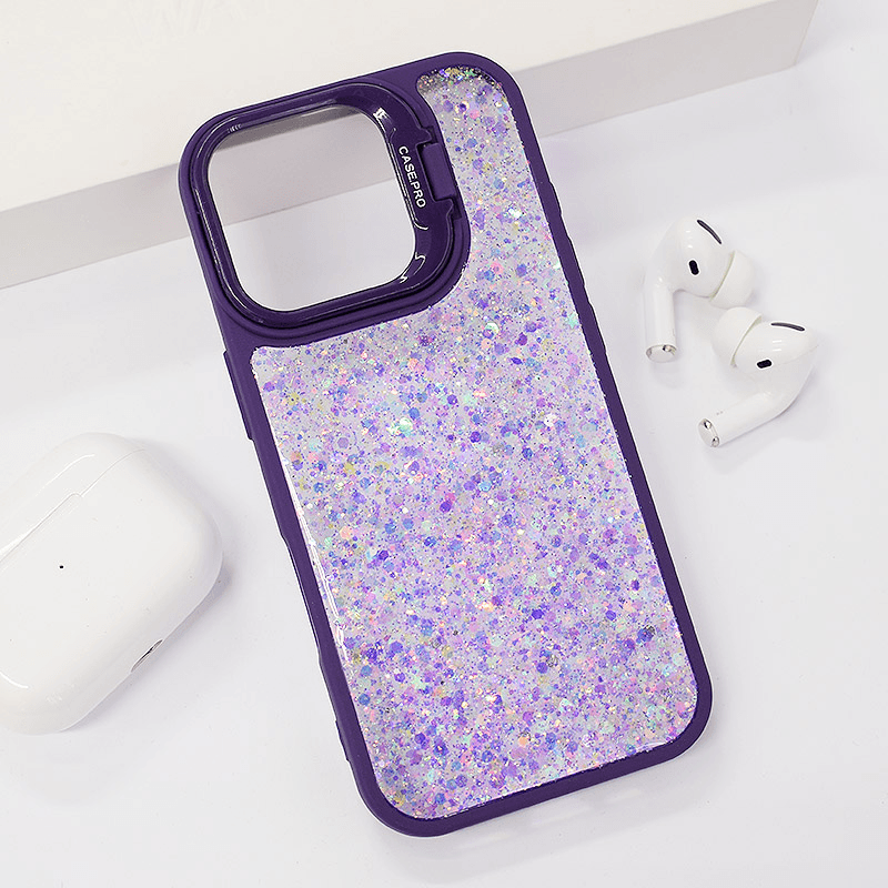Crystal case Dots for iPhone 16 Pro Max blue - Maske za telefone