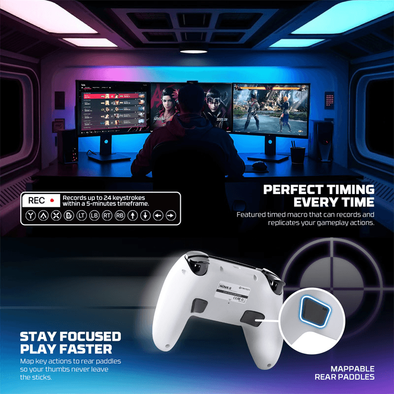 Геймпад Fantech WGP16 Nova II белый - Gejmpad za PS5