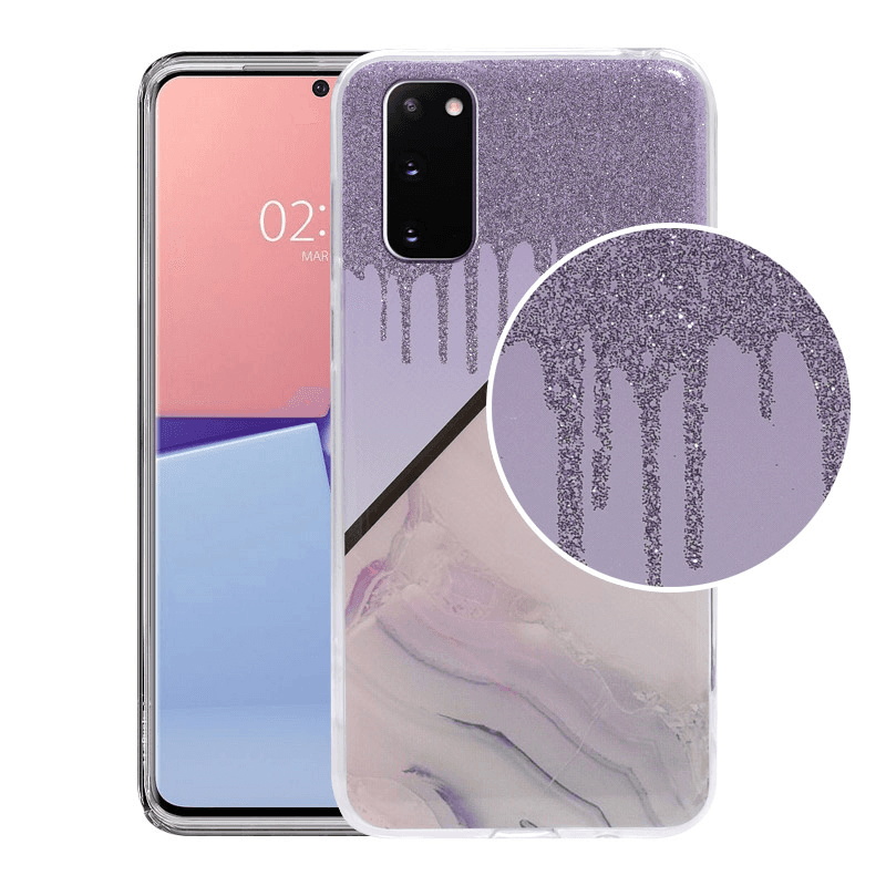 Чехол Glittery для Samsung S20 Plus/ G985F Tip3 - Maske za telefone
