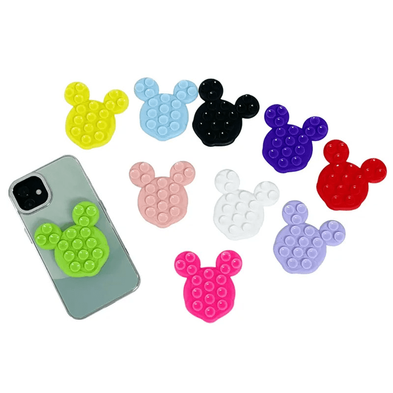 Popsocket Octobuddy Mouse boja red, white, black, pink, svetlo roze - Misevi
