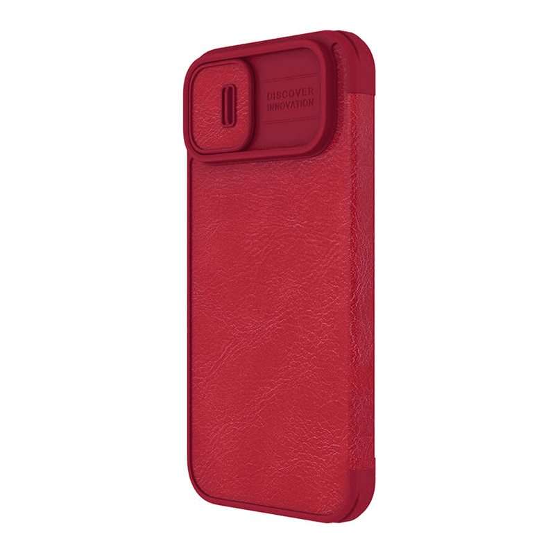 Чехол-книжка Nillkin Qin Pro для iPhone 14 Plus чёрный - Maske za telefone