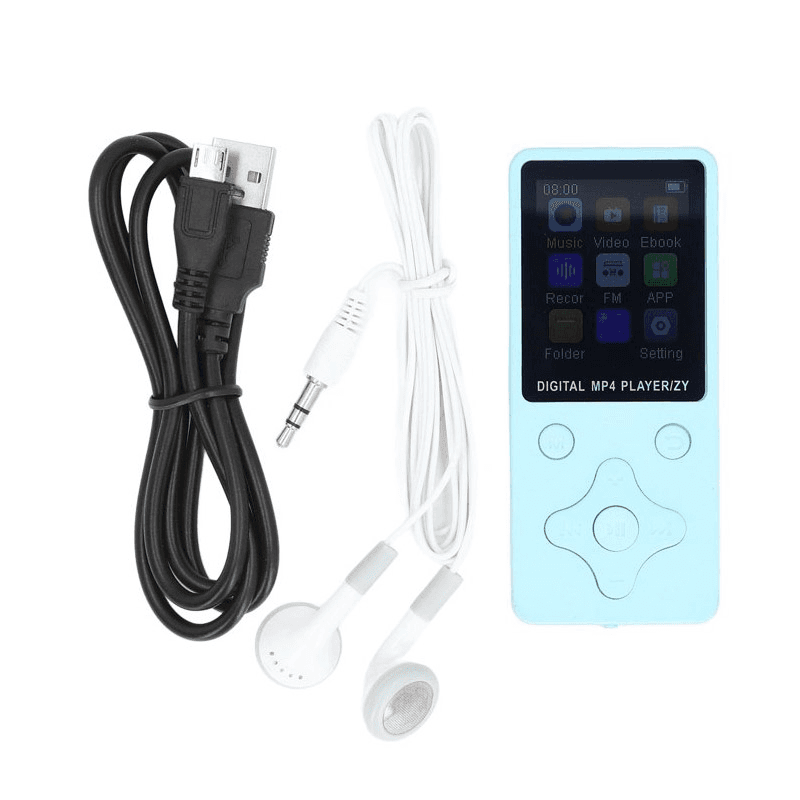 MP3 Player Bluetooth () memorija 8GB dizajn tip1, tip2, tip3 boja black, white, blue - Razno