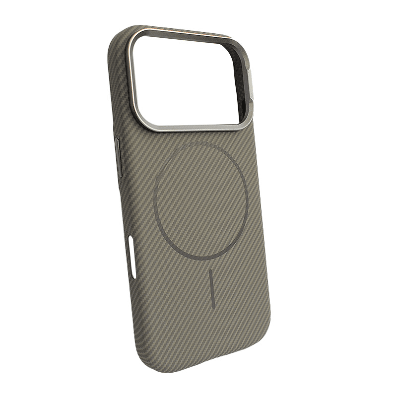 Mag case Case Kevlar Ultra Thin for iPhone 17 Pro Max black - Maske za telefone