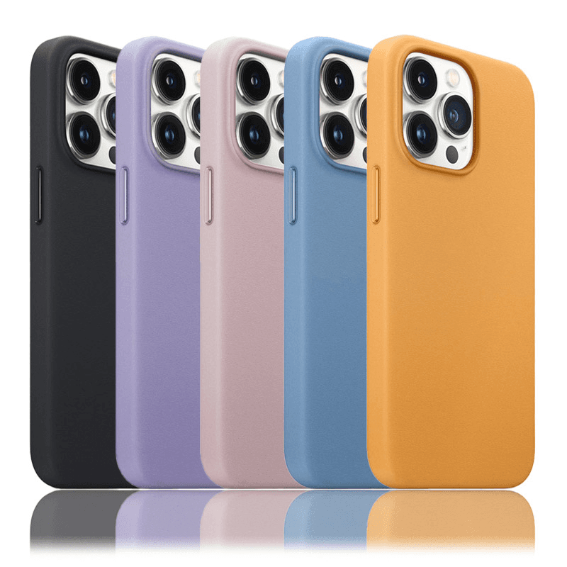 Maska Beautiful Shine Leather za iPhone 15 Pro boja black, purple, blue - Maske za telefone