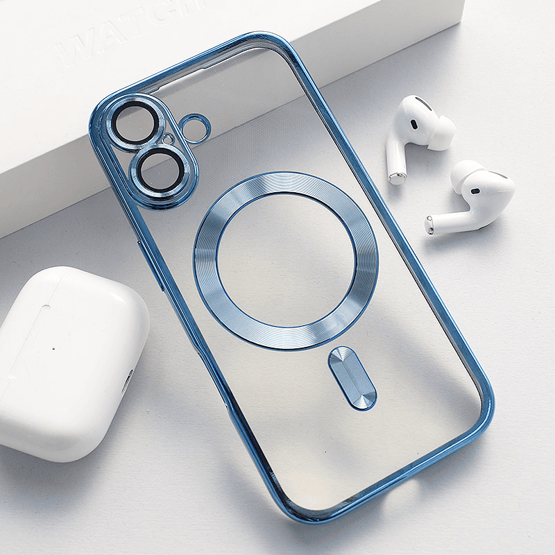 Чехол Mag Case Electro для iPhone 16 чёрный - Maske za telefone