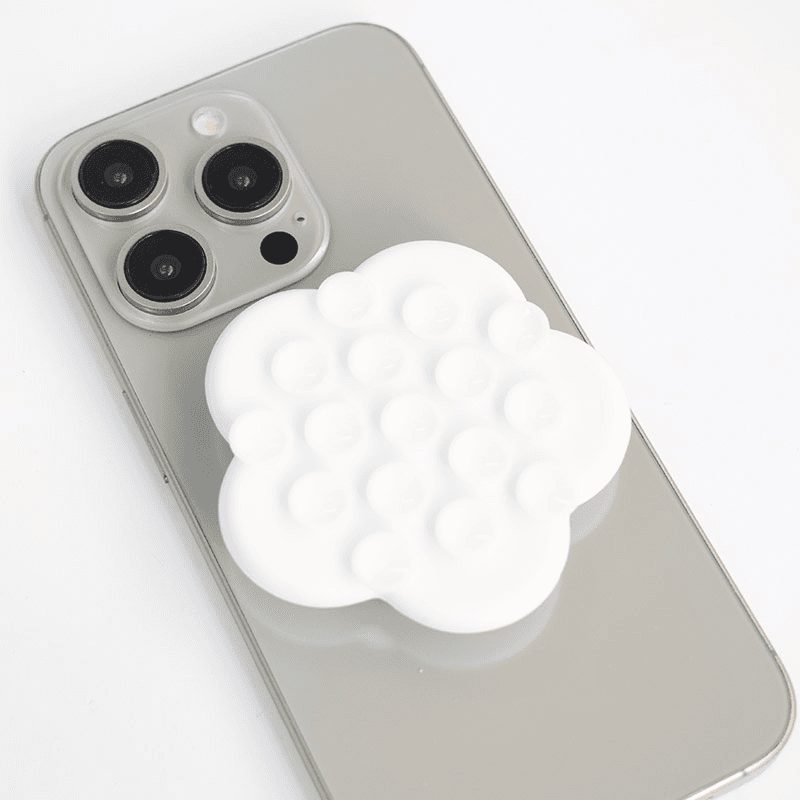Popsocket Octobuddy Flower boja red, white, pink, light_blue, yellow, black, purple, svetlo zeleni - Razno
