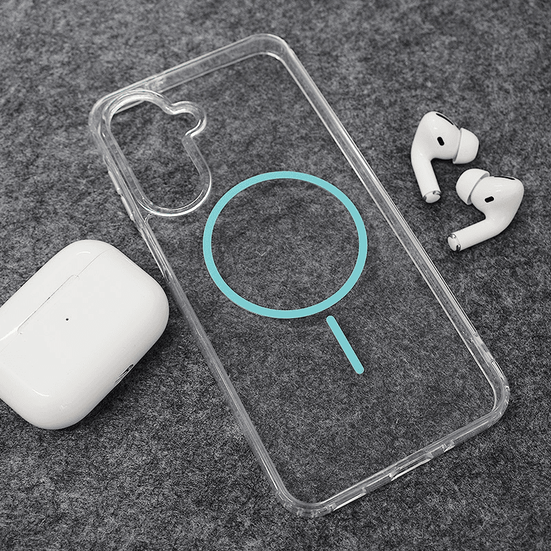 Maska Mag Case Clear Slim za Samsung A17 5G/ A175F boja black, purple, orange, blue, pink - Maske za telefone