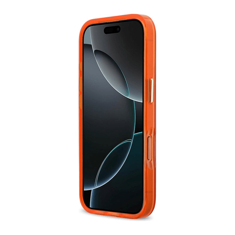 Maska Karl Lagerfeld IML Choupettes Karl Script Logo MagSafe za iPhone 17 Pro Max boja black, pink, orange - Maske za telefone