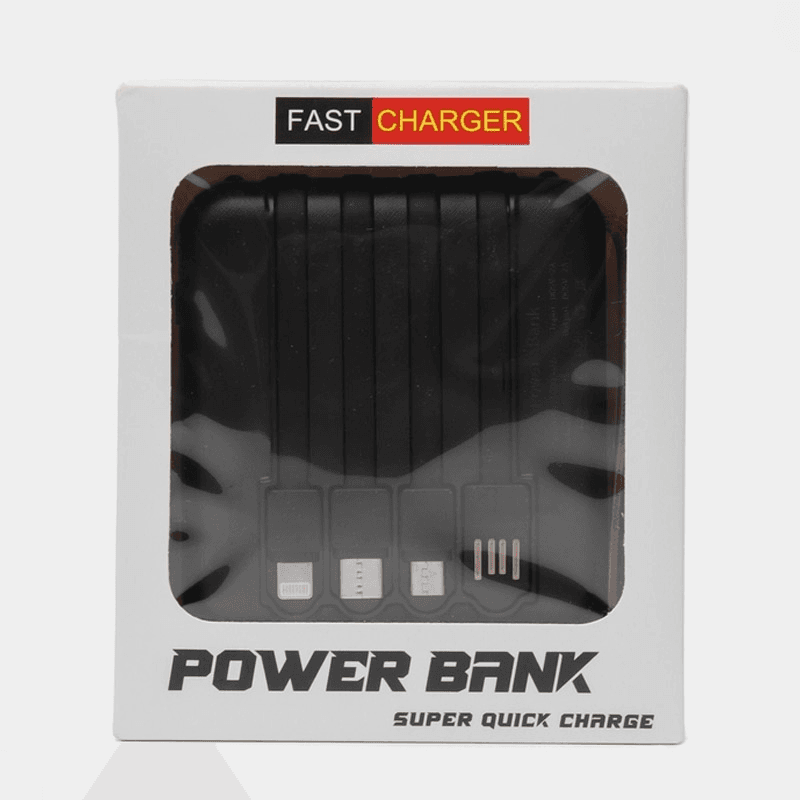 Power Bank Mirror LED Digital Display 10.000 mAh DC 5V/ 2.1A crni - Power bank