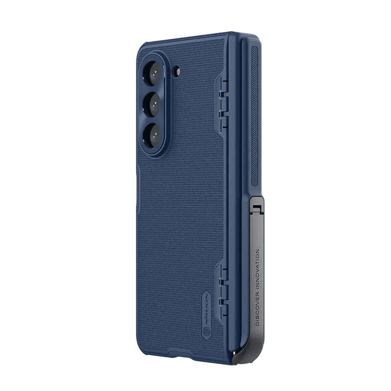 Чехол Nillkin Super Frosted Shield Fold для Samsung Galaxy Z Fold 5 5G/ F946B синий - Maske za telefone