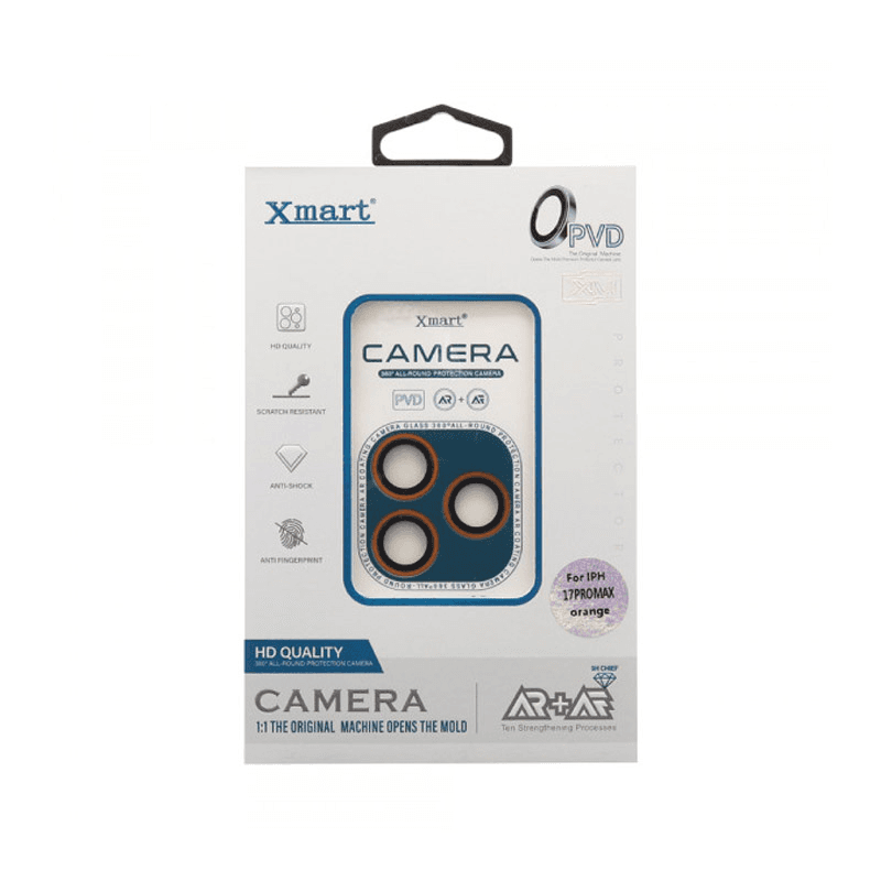 Защита камеры XMART для iPhone 17 Pro/ 17 Pro Max серый - Razno