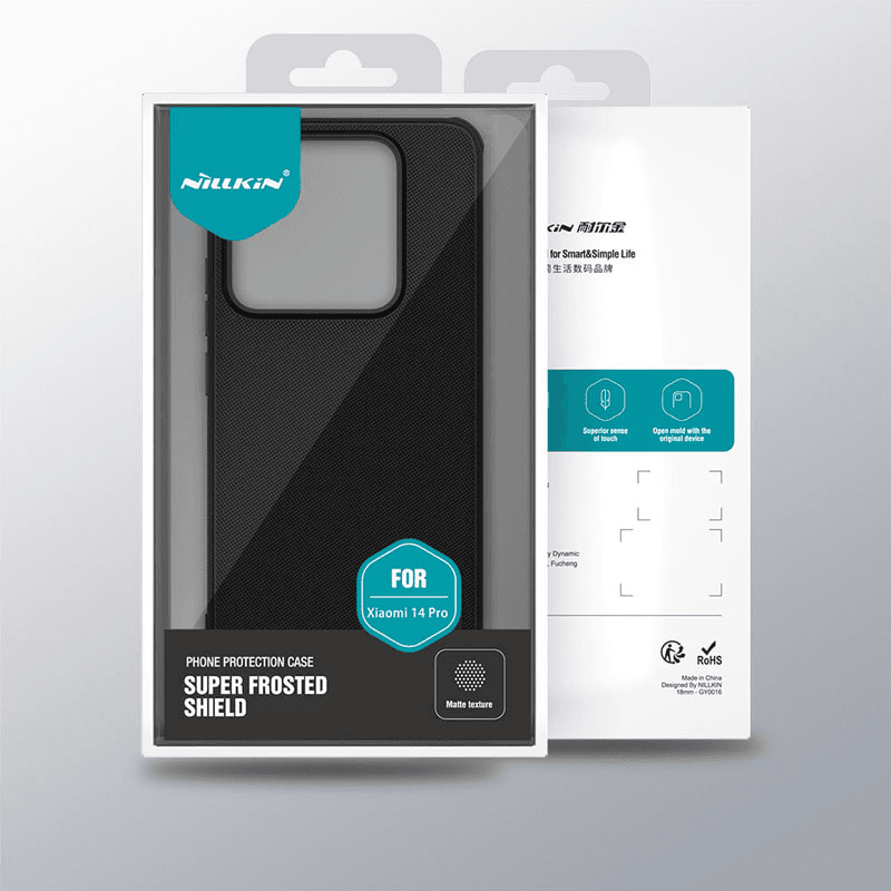 Maska Nillkin Super Frosted Shield Pro za Xiaomi 14 Pro boja black, blue - Maske za telefone