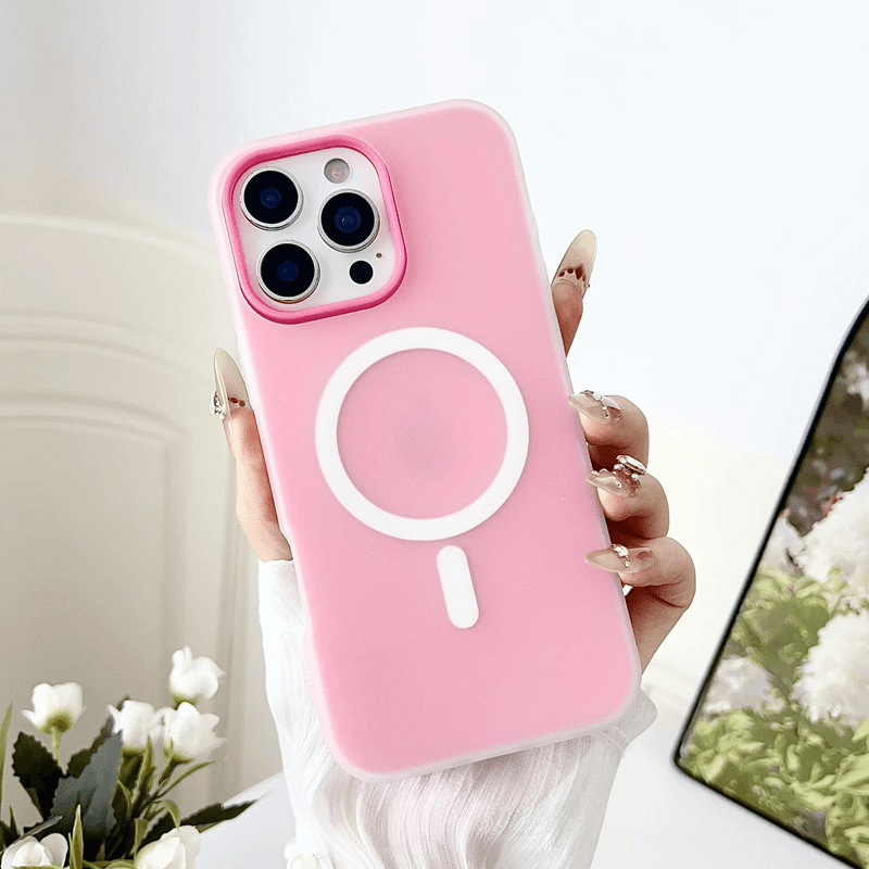 Maska Mag Case Flashy za iPhone 16 Pro Max boja pink, yellow, green, turquoise - Maske za telefone