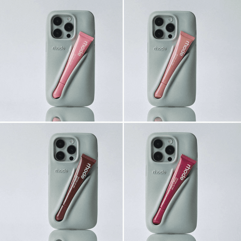 Maska Rhode LIP CASE + LIP TINT za iPhone 16 Pro Max toast - Maske za telefone