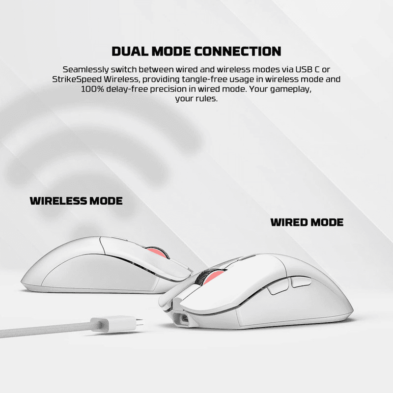 Мышь Wireless Gaming Fantech WGC5S blake белый - Periferija