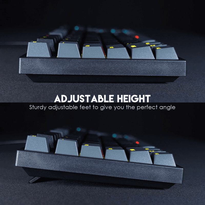 Механическая клавиатура Gaming Fantech MK886 RGB Atom чёрный (Red switch) - Periferija