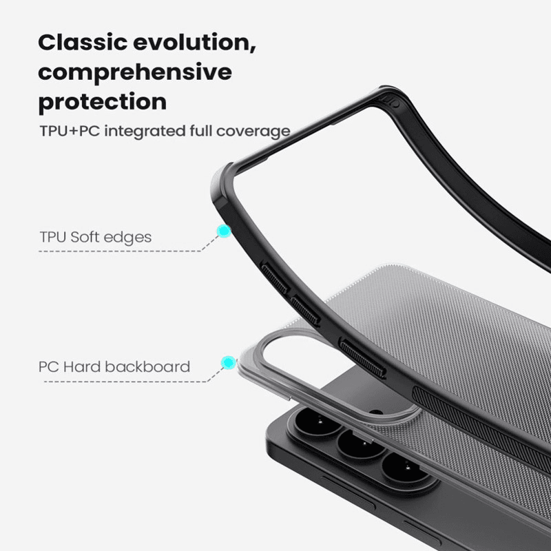 Чехол Nillkin Super Frosted Shield Pro для Samsung S26/ S941B чёрный - Maske za telefone