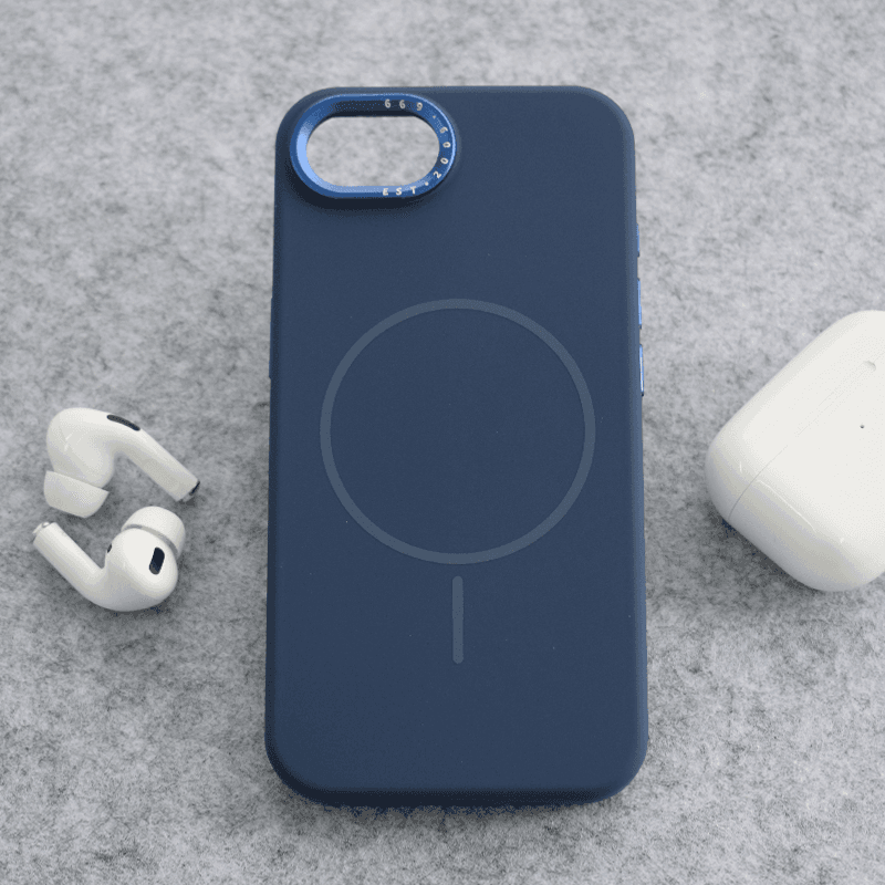 Maska Mag Case Nanobit Pure za iPhone 16e/ 17e boja navy, blue, midnight, black - Maske za telefone