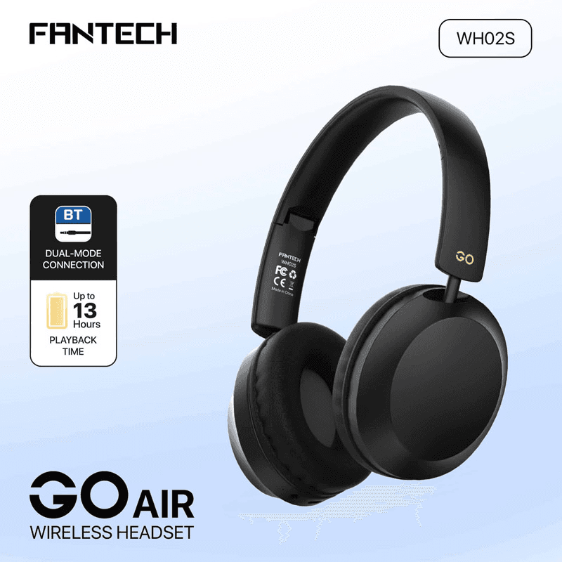 Bluetooth slusalice Fantech WHG02S Go Air crne