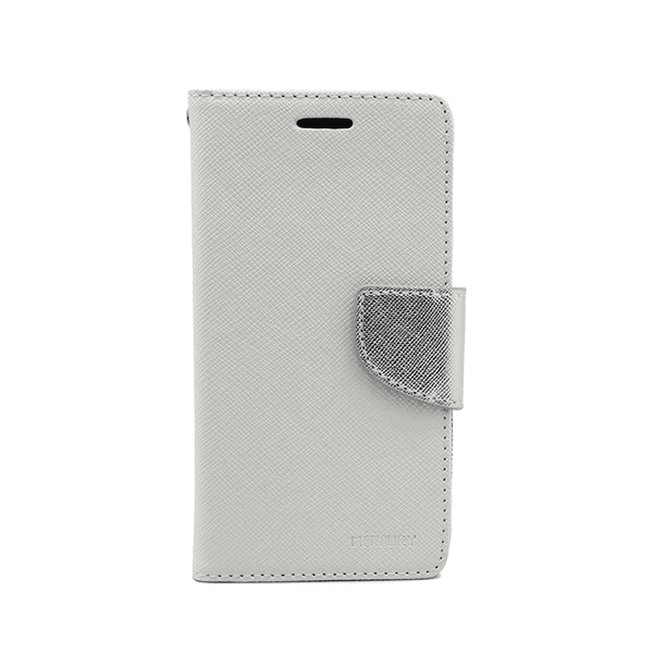Maska na preklop Mercury za ZTE Blade A520 . boja white, gold - Maske za telefone