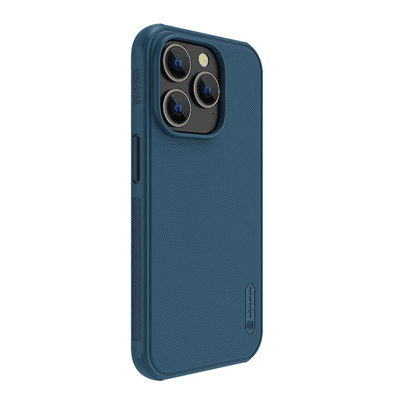 Чехол Nillkin Super Frosted Shield Pro Magnetic для iPhone 15 Pro синий - Maske za telefone