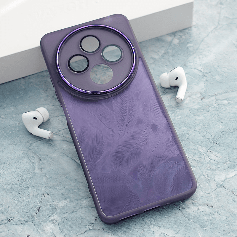 Чехол Glitter Feather для Xiaomi Redmi 14C/ A4 (2024) белый - Maske za telefone