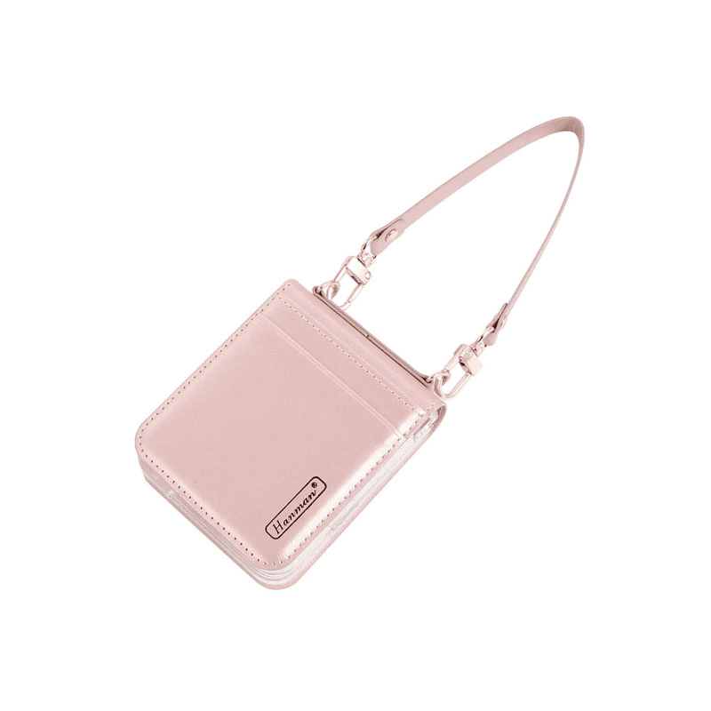Maska na preklop Hanman Mill za Samsung Galaxy Z Flip 5 boja black, pink - Maske za telefone