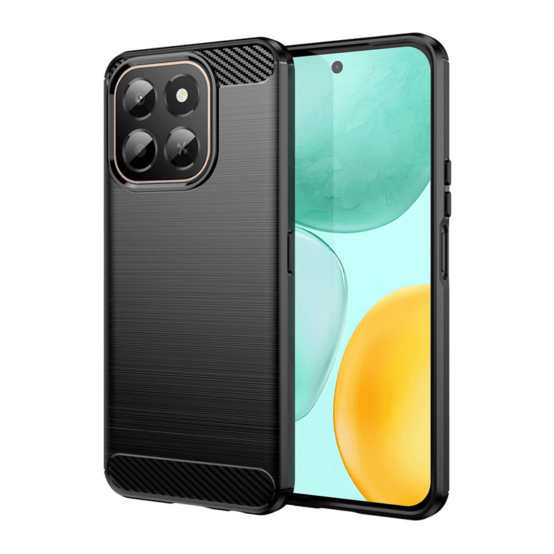 Case Silicone Defender for Honor X6c black - Maske za telefone