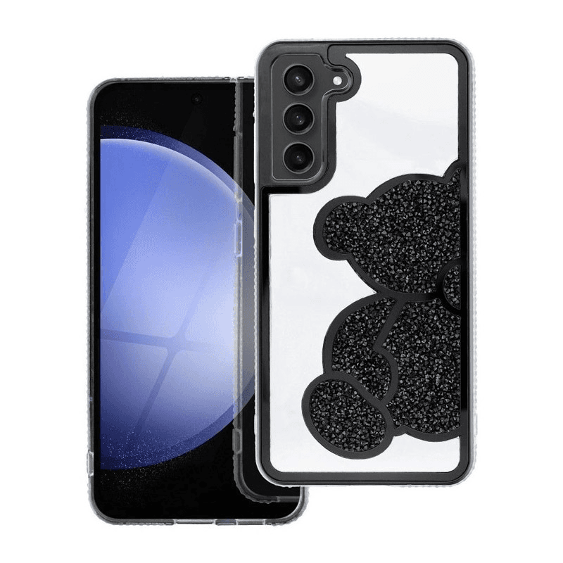 Maska Teddy Bear za Samsung S25 FE/ S731B boja black, gold - Maske za telefone