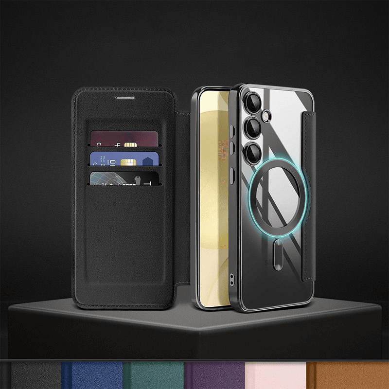 Чехол-книжка Coral Mag Case Book для Samsung S25 Ultra/ S938B синий - Maske za telefone