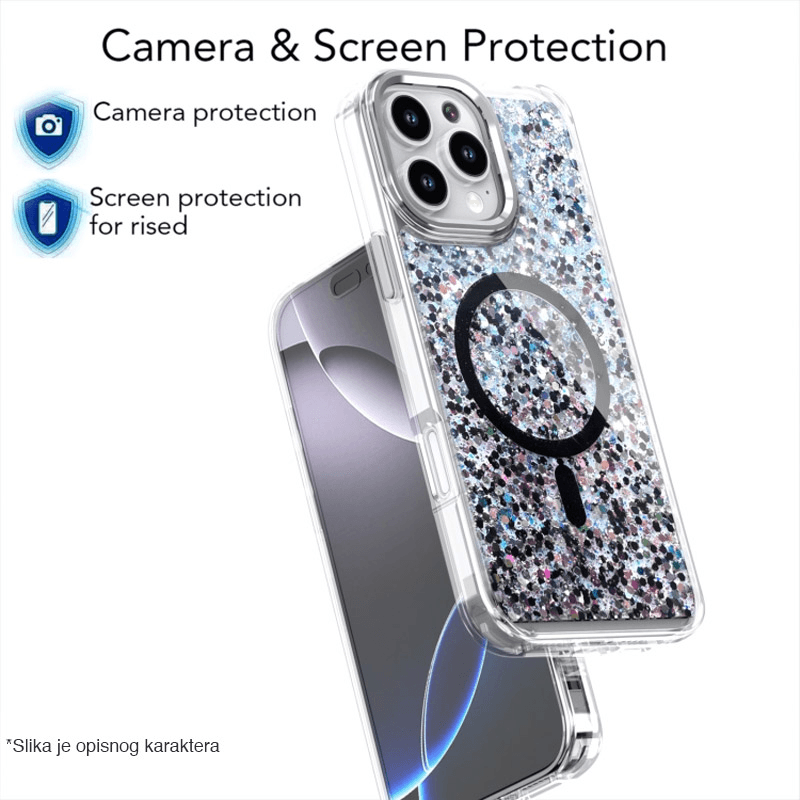 Чехол Mag Case Glue для iPhone 16 розовый - Maske za telefone