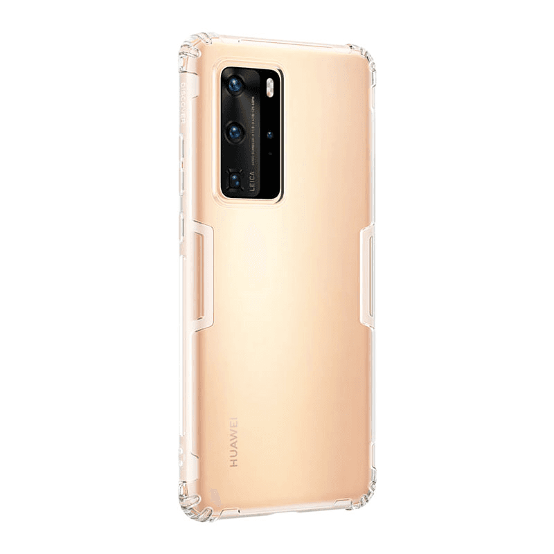 Maska Nillkin Nature za Huawei P40 Pro boja gray, transparent - Maske za telefone