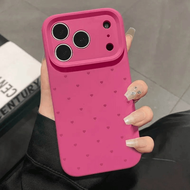 Maska Cute Heart za iPhone Air boja pink, purple, brown, black - Maske za telefone