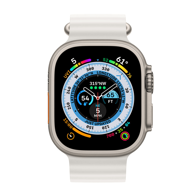Narukvica za Apple Watch Ultra Ocean Band 49/ 45/ 44/ boja black, white, red velicina 42mm - Satovski dodaci