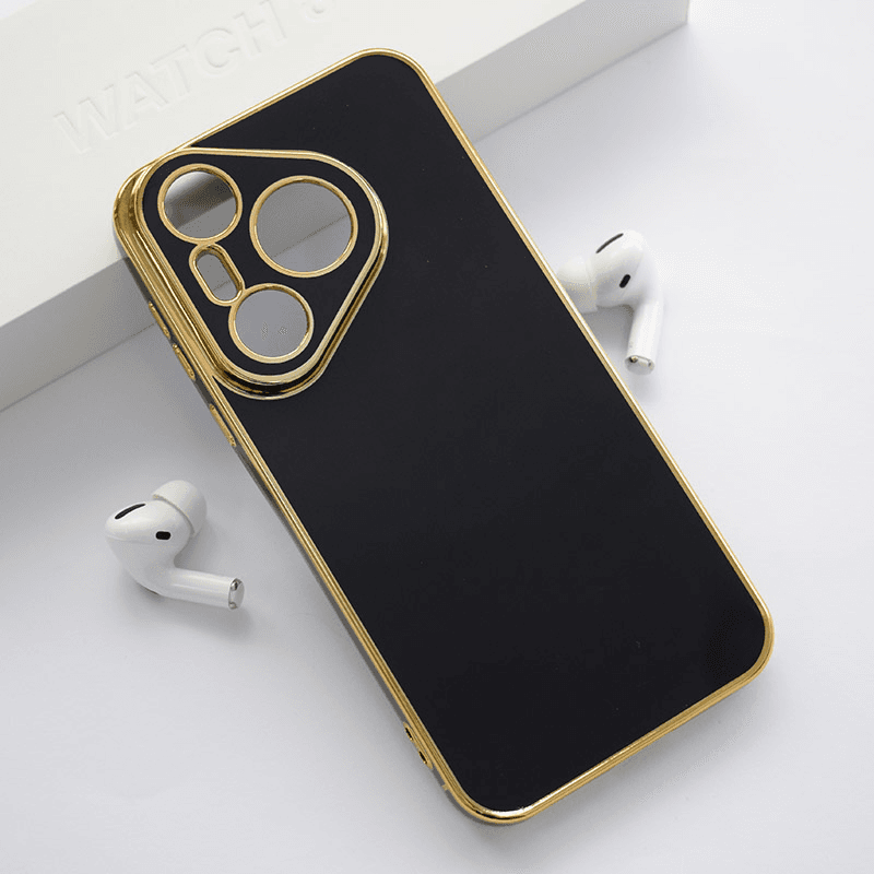 Maska Fresh Electroplated za Huawei Pura 70 . boja black, purple - Maske za telefone