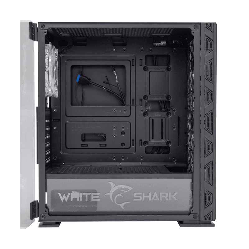 White Shark KUCISTE GCC 2301 WARHEAD 2, 4 Fans BLACK - Kućišta