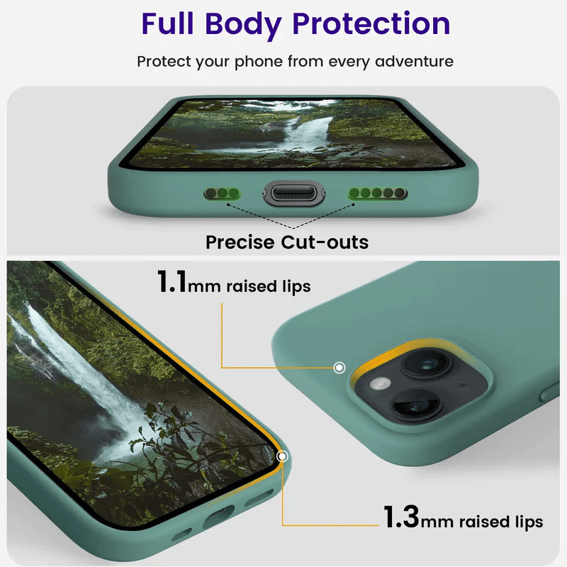 Summer case color for iPhone 15 Pro red - Maske za telefone
