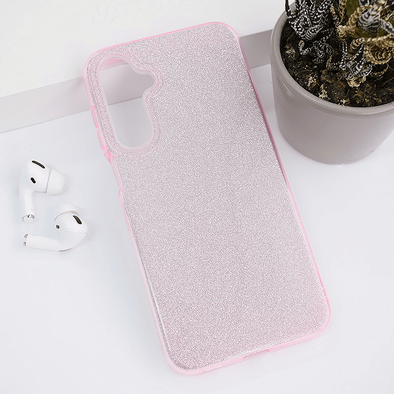 Чехол Crystal Dust для Samsung A16 5G/ A166B розовый - Maske za telefone