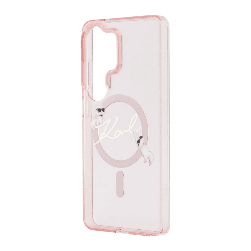 Maska Karl Lagerfeld IML KC Script MagSafe za Samsung S26 Ultra/ S948B boja black, pink, transparent - Maske za telefone