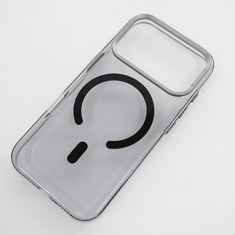 Чехол Mag Case IPF Transparent для iPhone 17 Pro Max чёрный - Maske za telefone