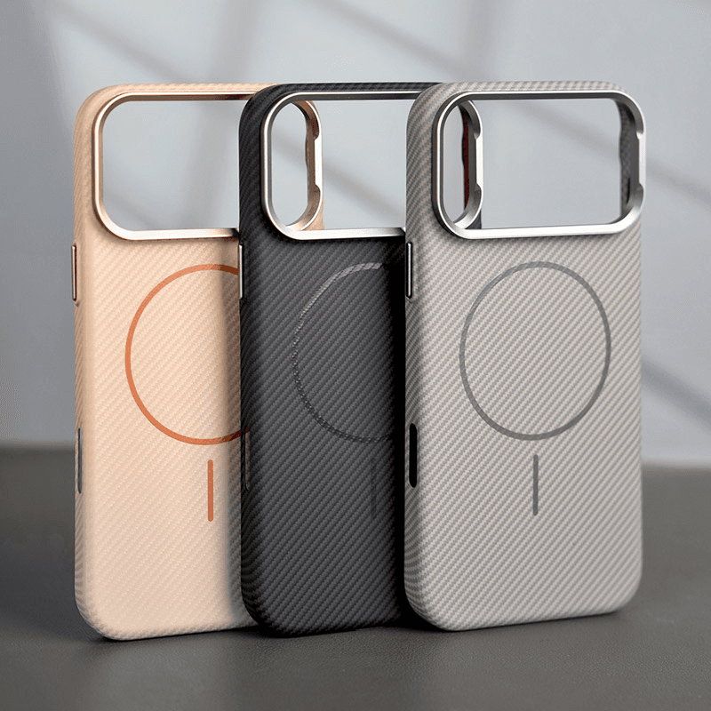 Чехол Mag Case Kevlar Ultra Thin для iPhone 17 чёрный - Maske za telefone